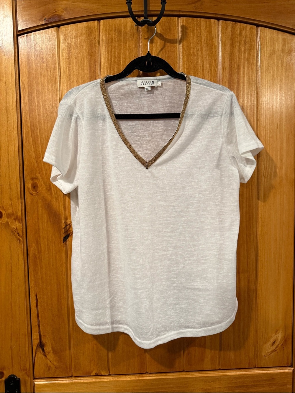 Molly Bracken White Shirt